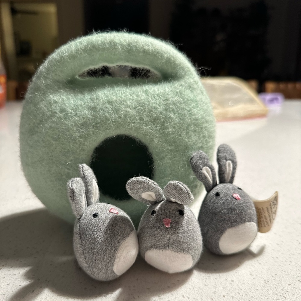 Lovevery Babbler Bunnies in a Burrow